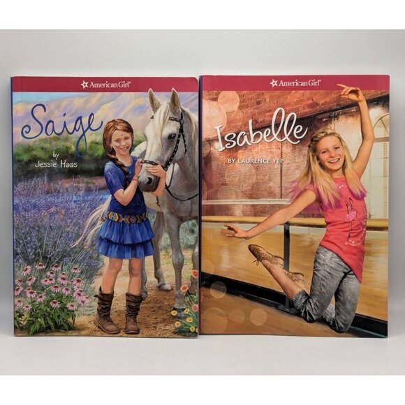 Mixed Lot of 9 American Girl Doll Books Kit Addy Samantha Molly Saige Isabelle - Picture 4 of 6